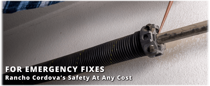 Broken Garage Door Spring Rancho Cordova